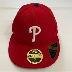 New Era Phillies Fitted Ball Cap